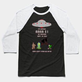 Area 51  fun run Baseball T-Shirt